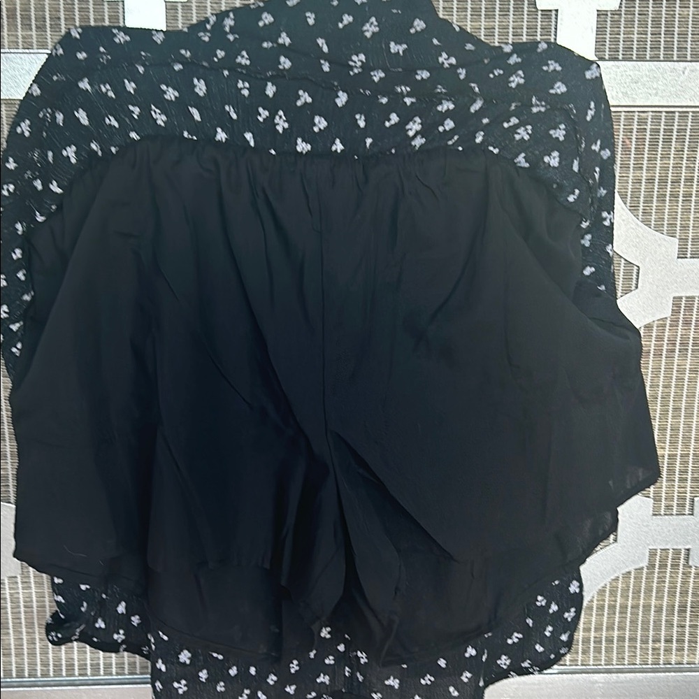 NWT Wonder Nation Black Floral kids Skirt - Picture 5 of 8